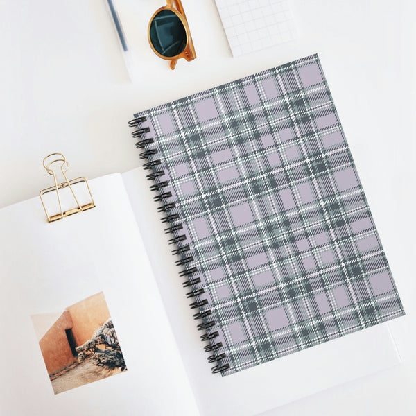 Plumager® Spiral Notebook - Emily Plaid